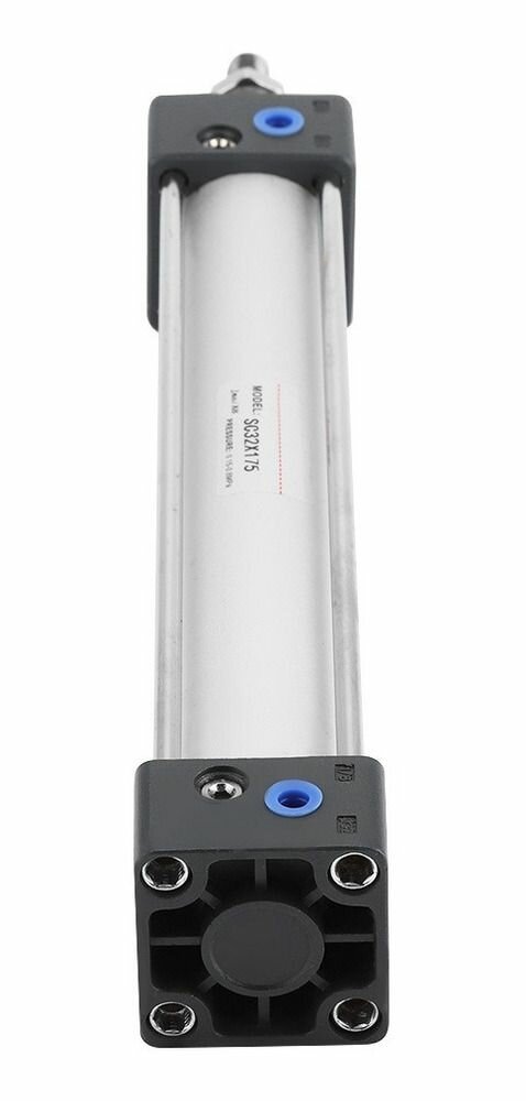 Изображение Пневматический воздушный цилиндр с резьбовым штоком поршня 300 мм