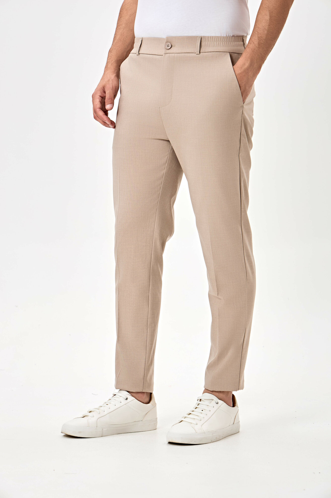 Брюки классические TERRA PRO, размер 32, beige — фото 1