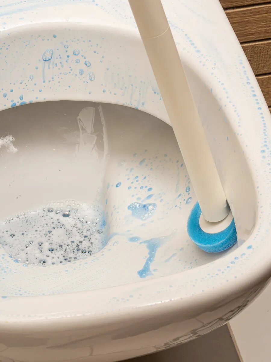 Ершики Туалетные Xiaomi Инновационный Ершик бесконтактный с моющим средством