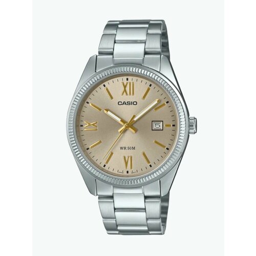 фото Наручные часы casio collection, серебристый