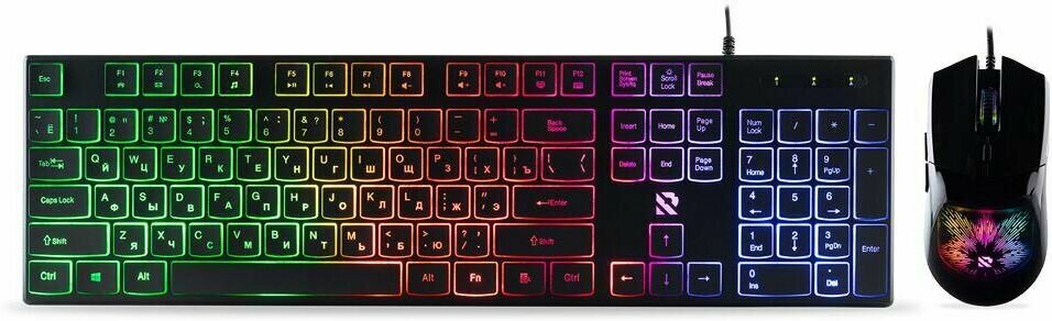 Клавиатура и мышь для компьютера, набор (SBC-251750G-K)