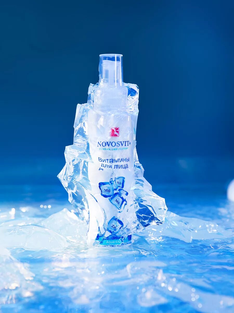 Novosvit Спрей витамины для лица, минеральная вода для лица и тела 95 мл — фото 1