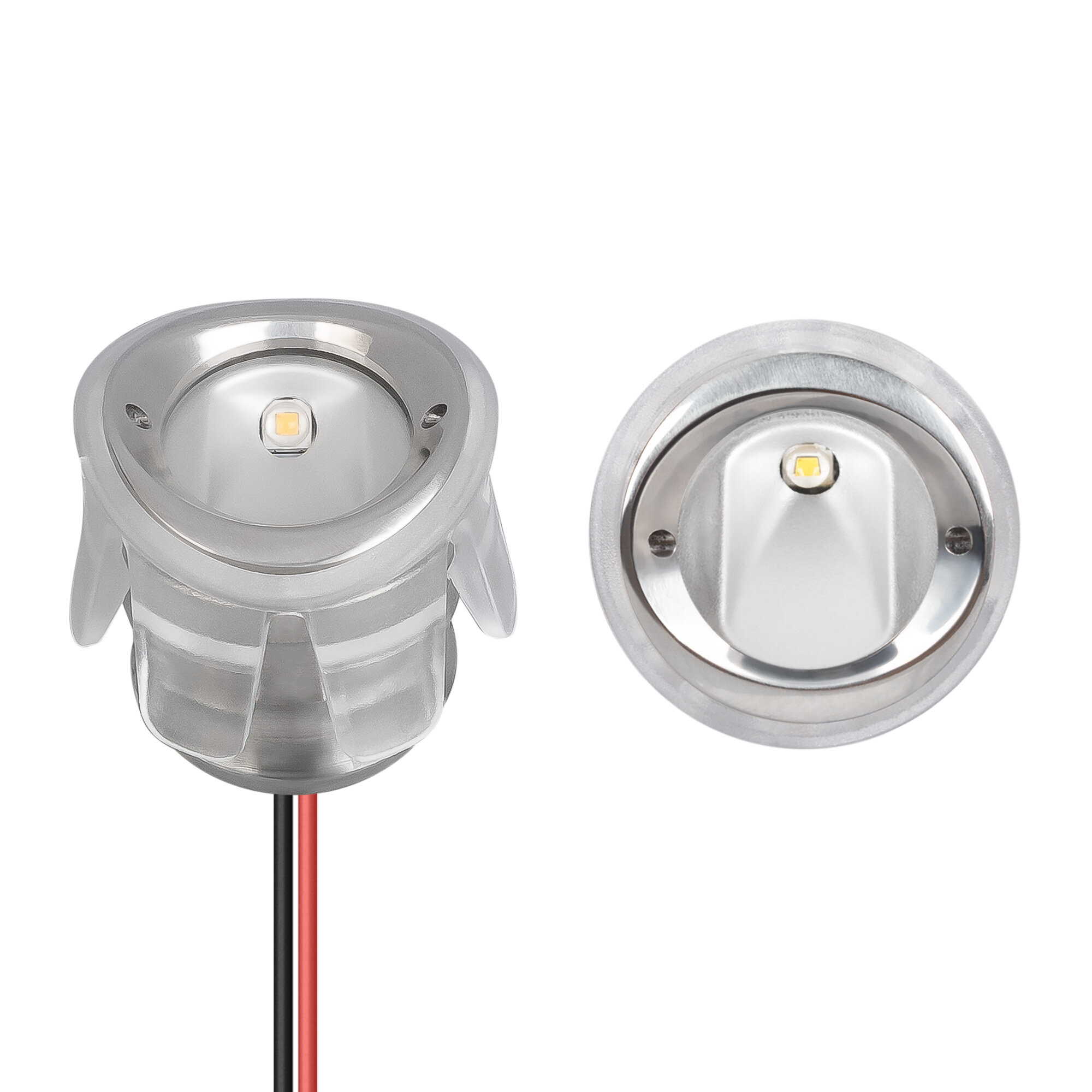 Светильник ALT-LODESTAR-HANDRAIL-R27-1.5W Day4000 (SL 30x60 deg 12-24V) (Arlight IP67 Металл 3 года) 052581