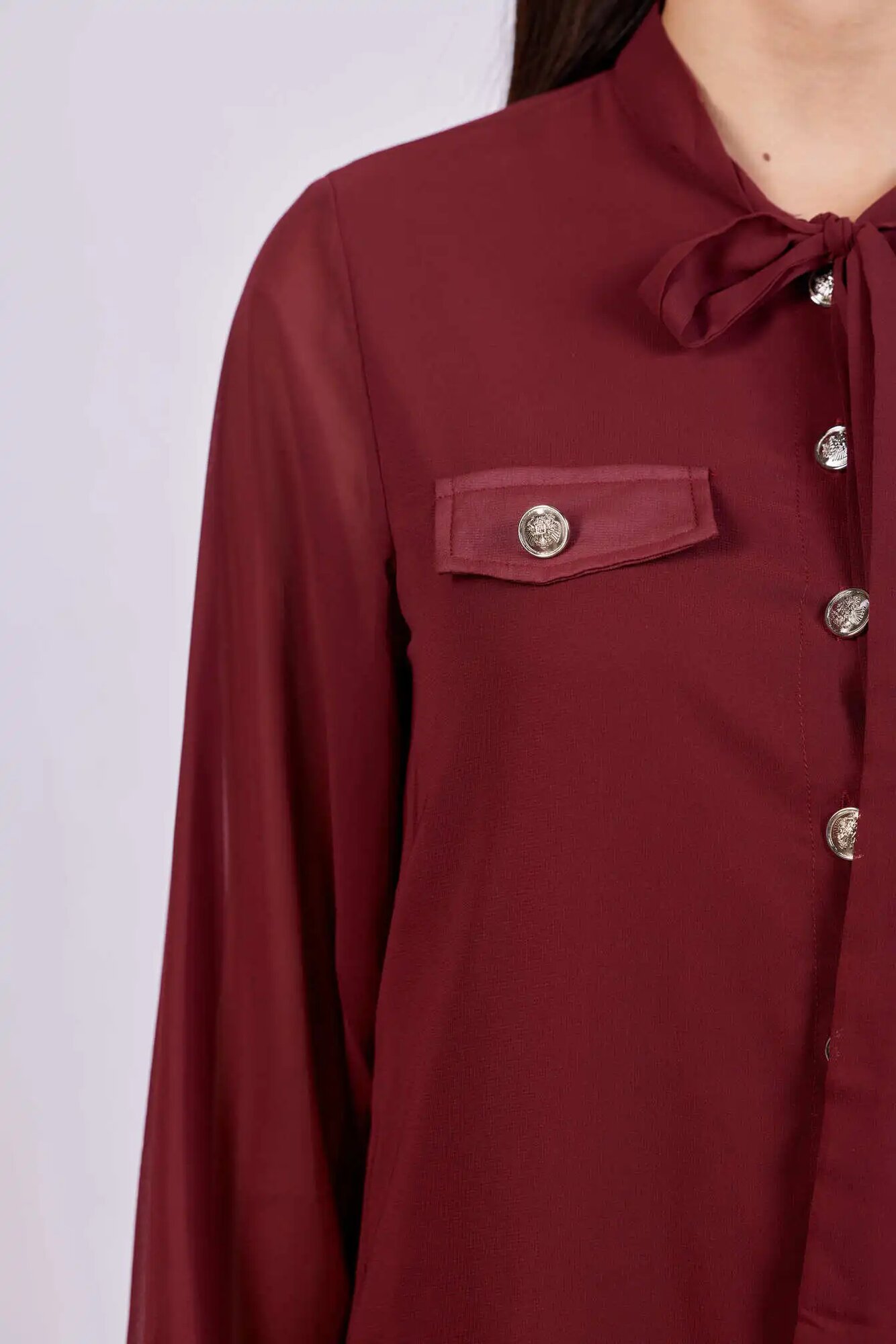 Платье Selfie, размер M, бордовый — фото 1