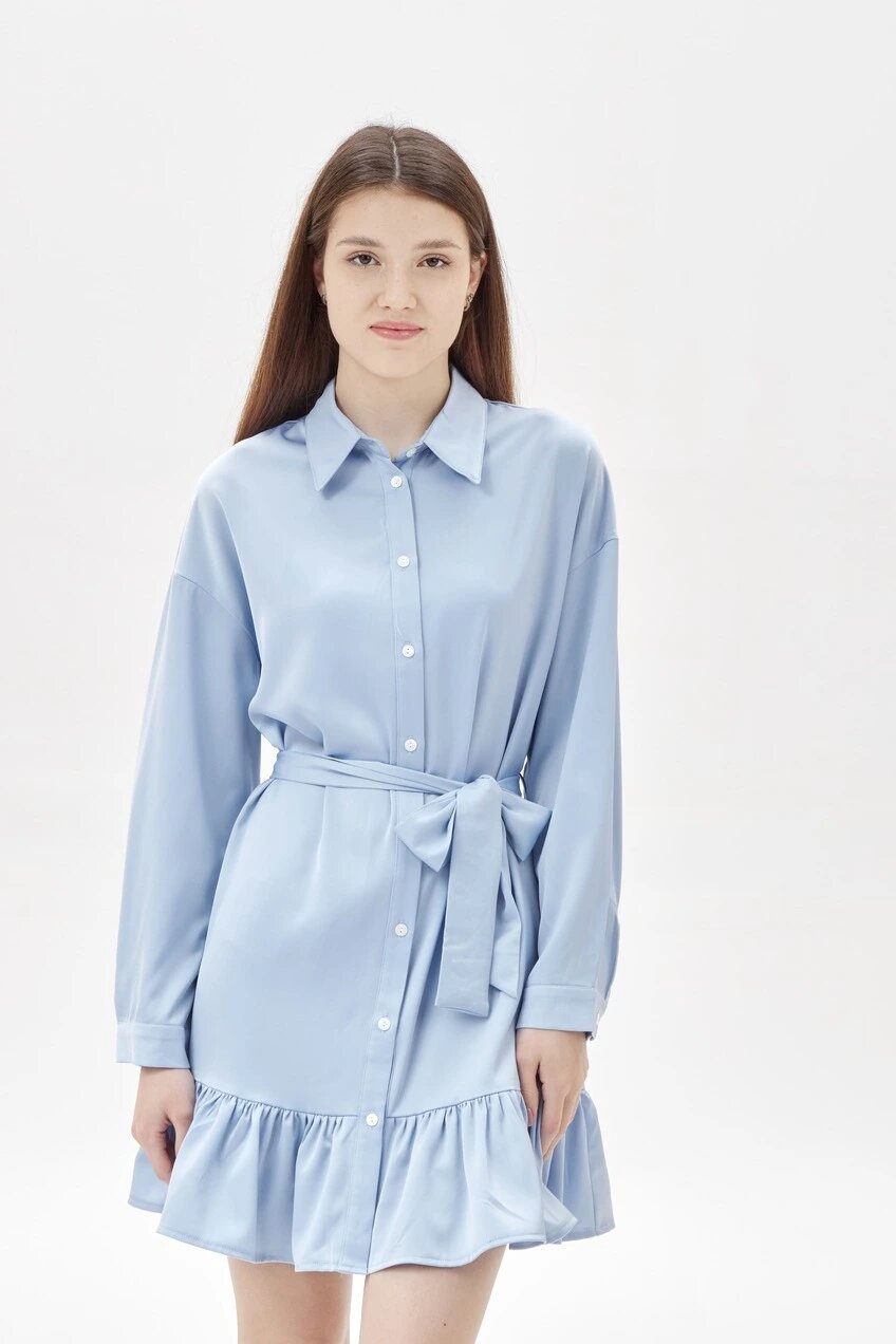 Платье Selfie, размер M, голубой — фото 1