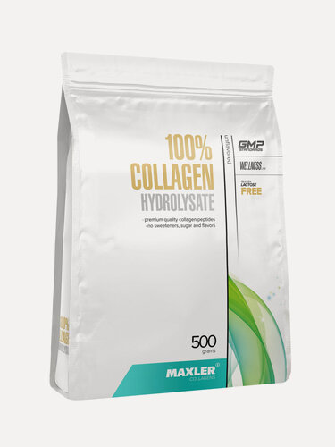 Изображение товара Коллаген гидролизованный говяжий Maxler для суставов и связок, порошок, 500 г