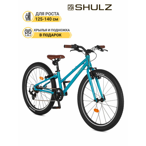 Детский велосипед SHULZ Chloe 24 Race Бирюзовый, колёса 24