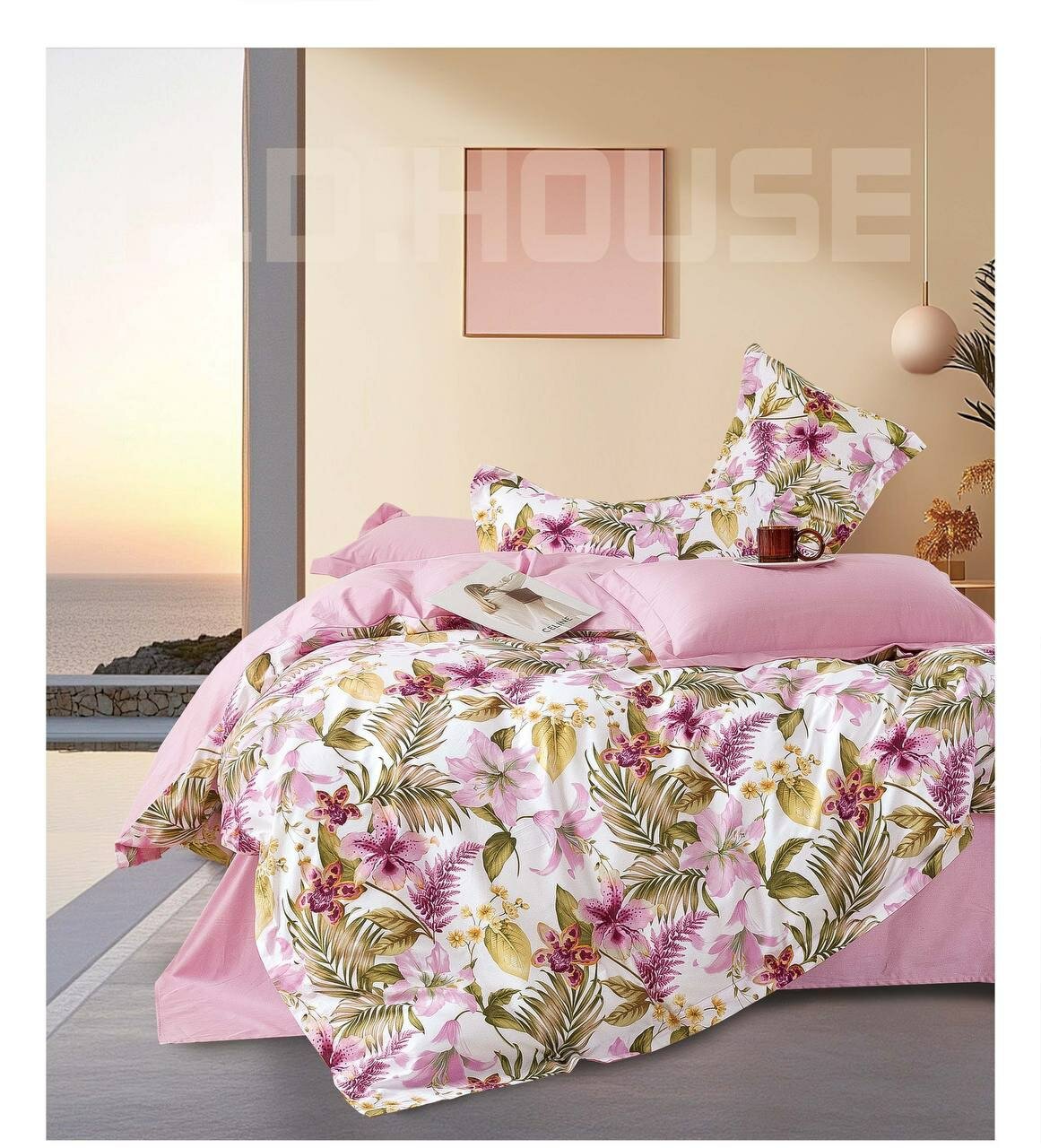 Комплект постельного белья High Tech Super Satin, двуспальный, 240 x 240 см