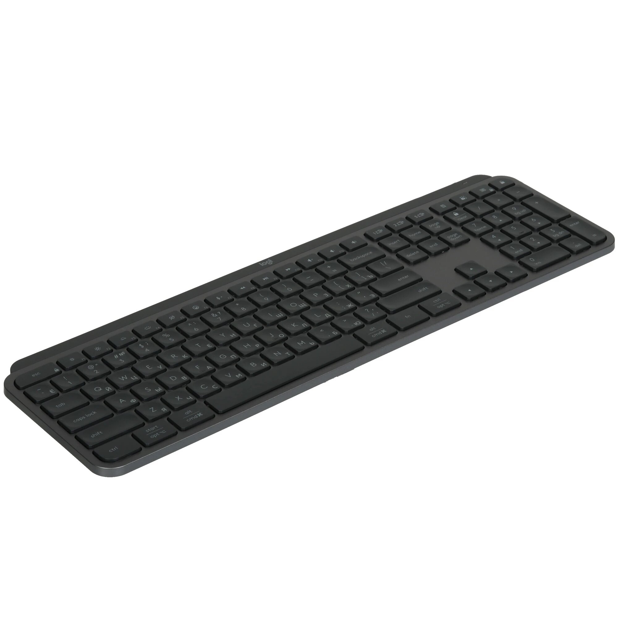 Клавиатура беспроводная Logitech MX Keys S, черная, ru раскладка
