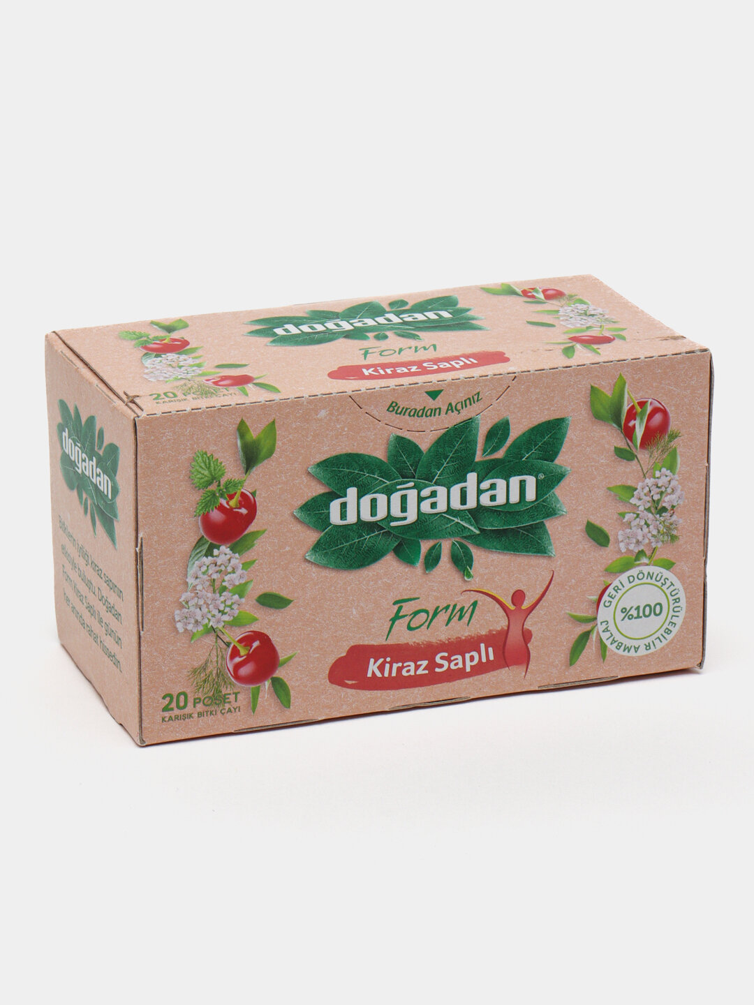 Турецкий чай для похудения Dogadan Form, 20 пакетиков, 3 видов