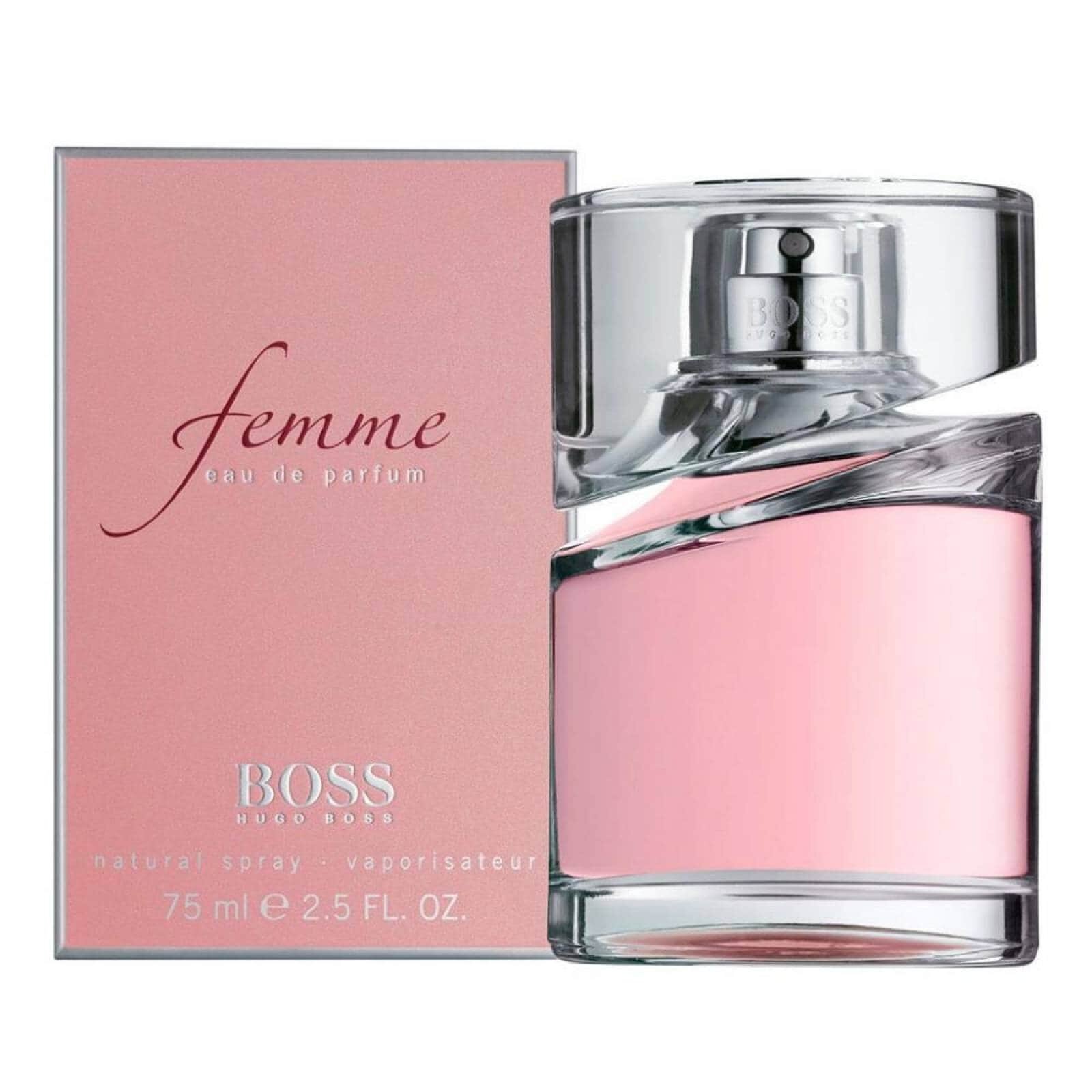 Hugo Boss Femme Парфюмерная вода 75 мл, цветочно-фруктовый аромат для женщин