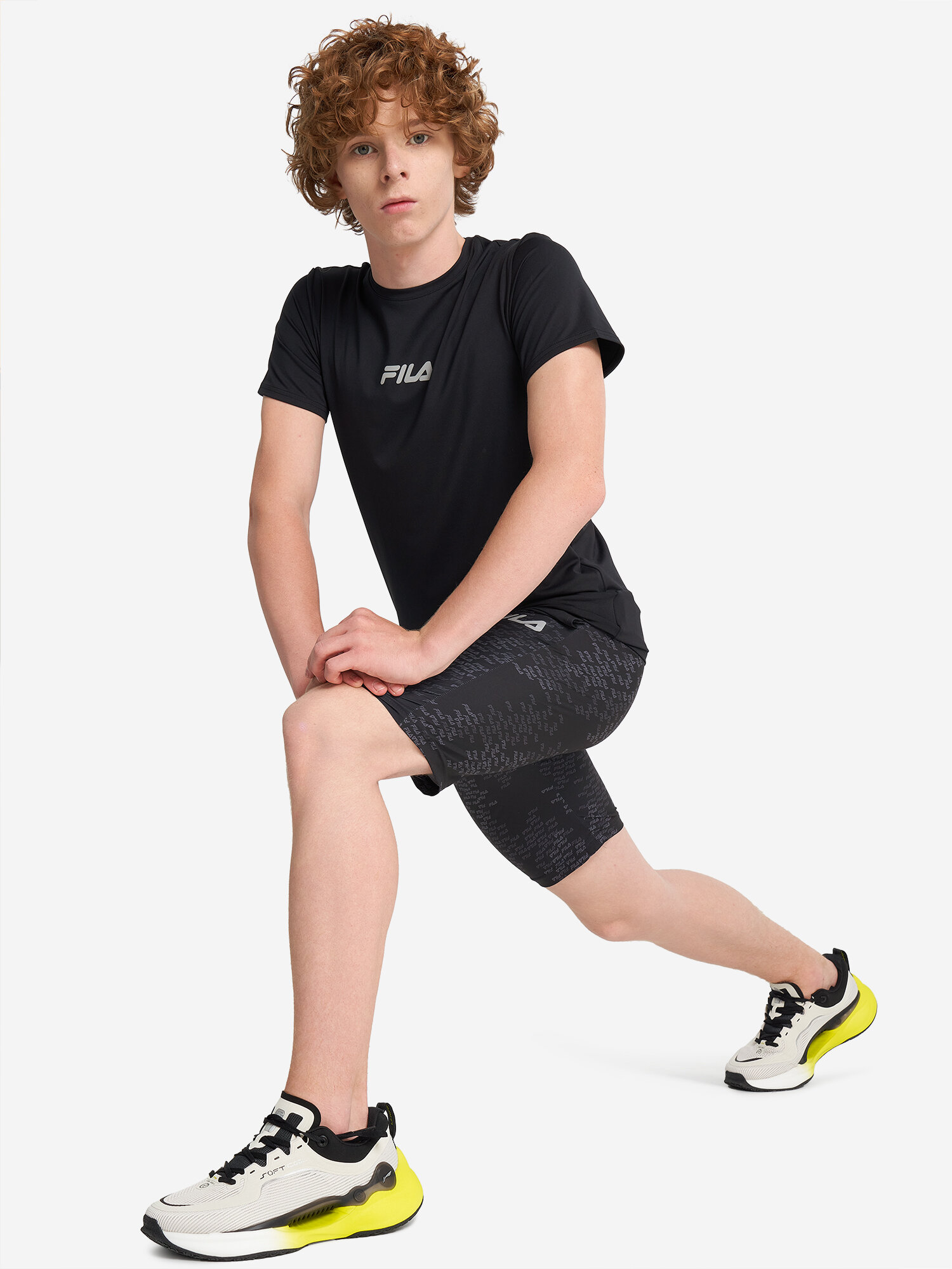 Шорты Fila, размер 146-152, черный — фото 1