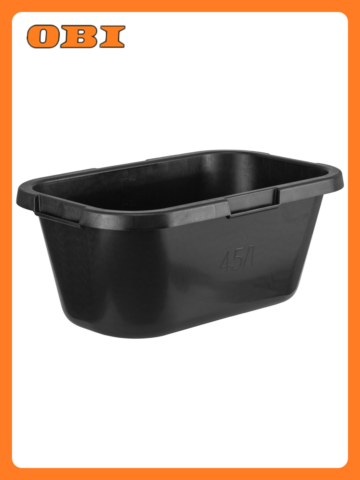 Контейнер строительный КЭС вторичный полипропилен морозостойкий 45л