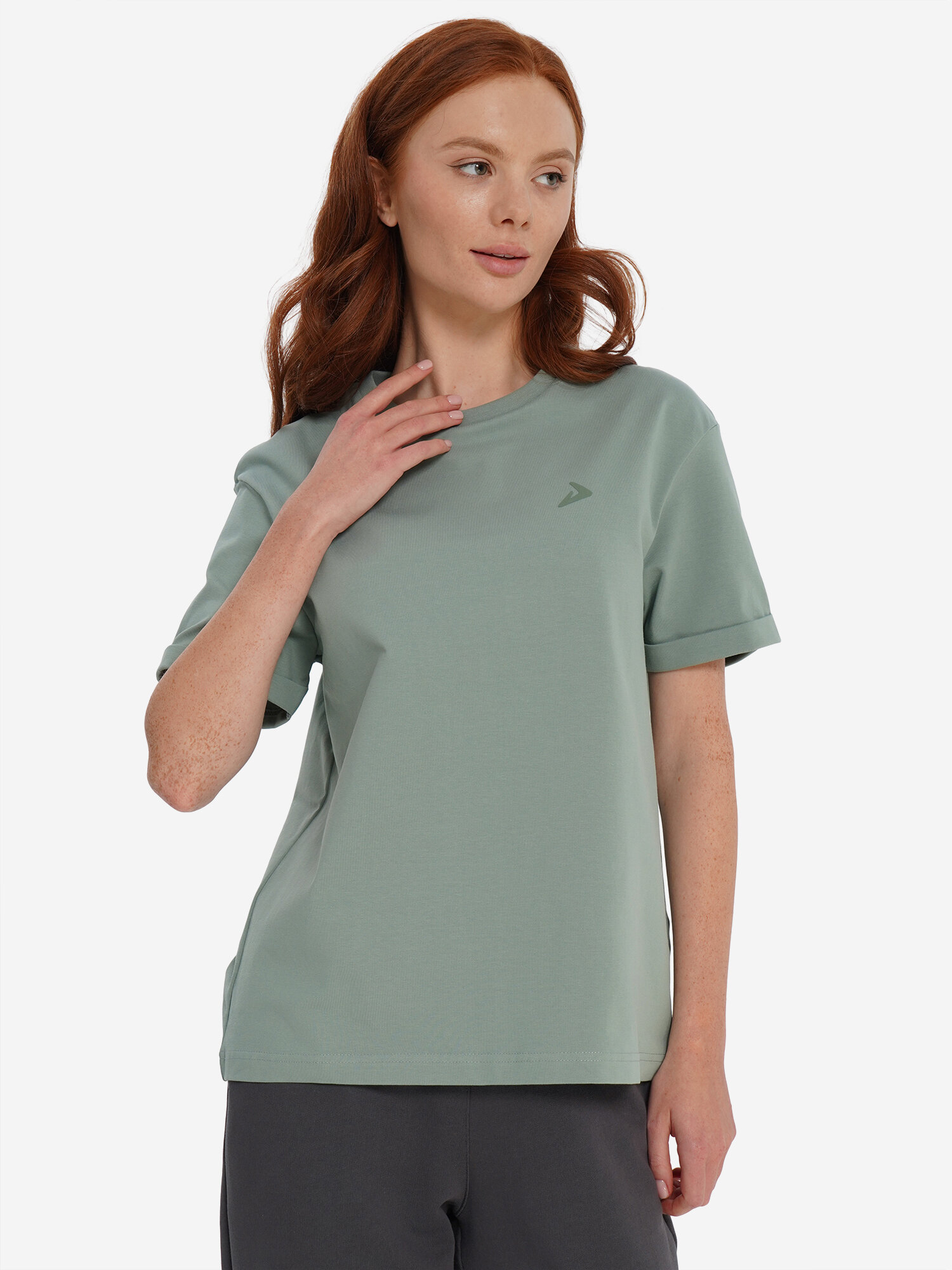 Футболка спортивная Demix, размер 42-44, сине-зеленый — фото 1