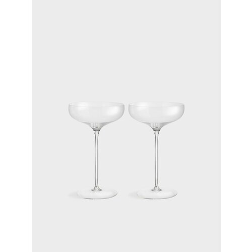 Бокал-креманка для шампанского Ferentino, 250 мл, 2 шт, кристальное стекло