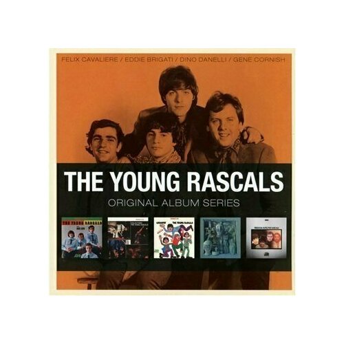 AUDIO CD The Young Rascals - ORIGINAL ALBUM SERIES (The Young Rascals / Collections / Groovin' / Once Upon A Dream / Freedom Suite). 5 CD the cars original album series