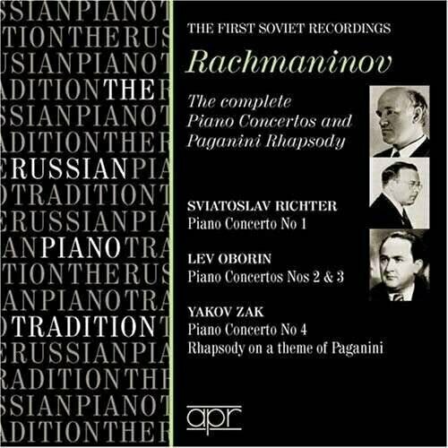 AUDIO CD The Russian Piano Tradition - COMPLETE RACHMANINOV CONCERTOS sergei rachmaninov rachmaninov complete rca recordings 10 cd
