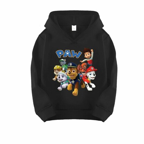 фото Худи , размер 28, черный нет бренда