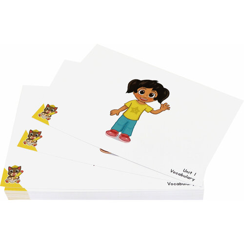 Fun English for Schools Flashcard for Teacher 2A (60 cards)