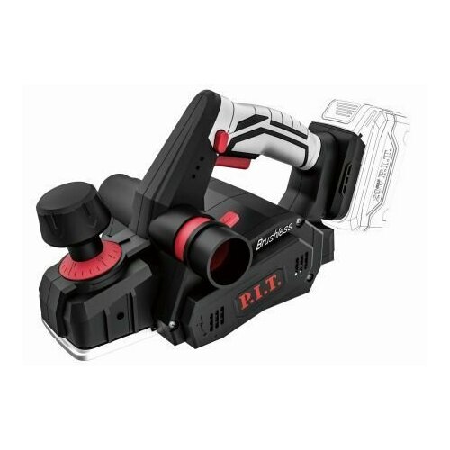 Аккумуляторный бесщеточный рубанок PIT PEP20H-82A SOLO без АКБ и ЗУ на системе OnePower 20В16000 обмин нож 82мм рег-ка 0-2мм 9920₽