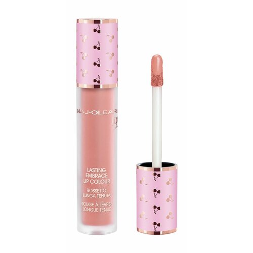 Жидкая губная помада / 1 biscuit pink / Naj Oleari Lasting Embrace Lip Colour