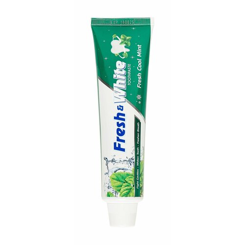 Зубная паста для защиты от кариеса со вкусом прохладной мяты / Lion Fresh & White Fresh Cool Mint Toothpaste