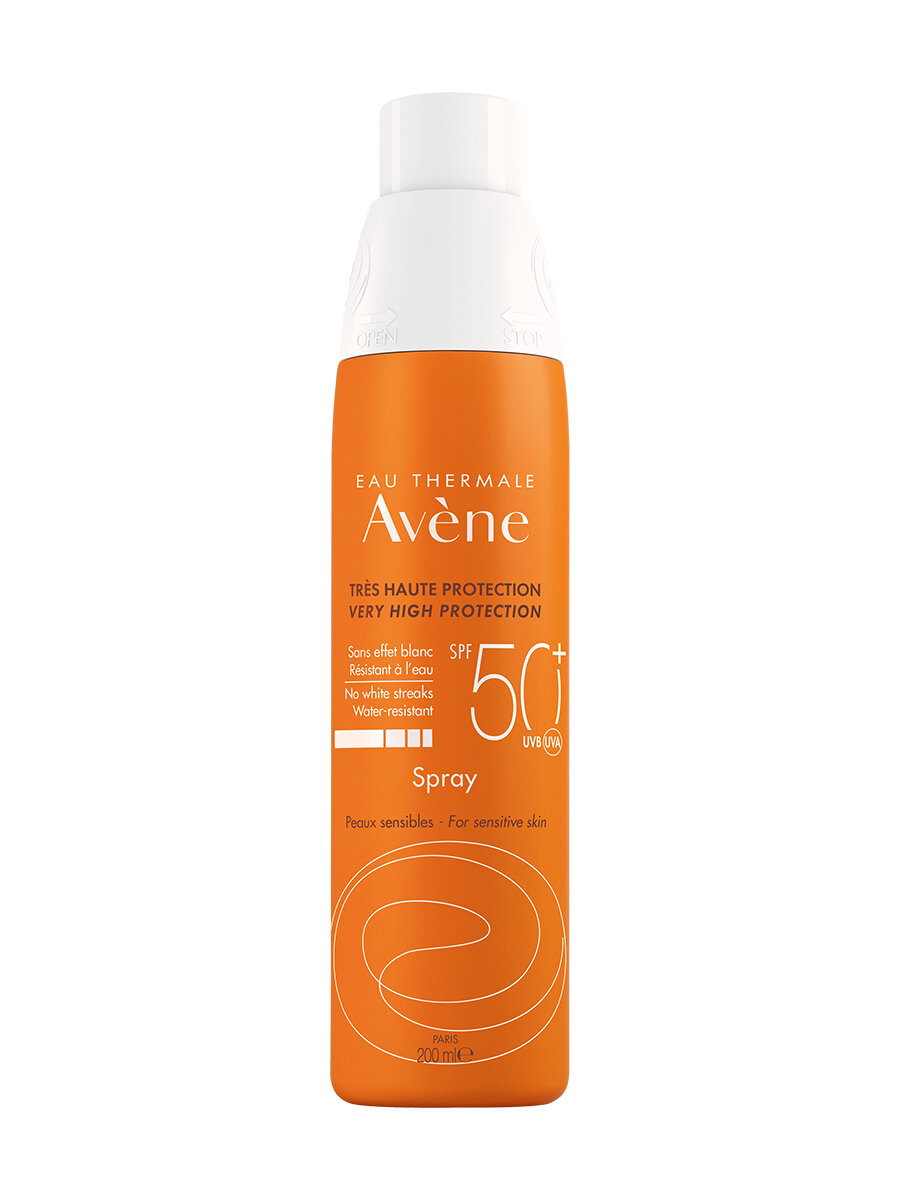 Avene Солнцезащитный спрей для чувствительной кожи SPF 50+, 200 мл (Avene, ) - фото №11