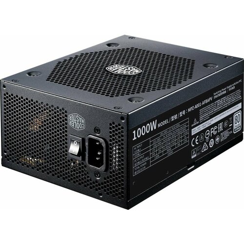 Блок питания Cooler Master V1000 1000Вт 140мм черный retail mpz-a001-afbapv-eu 3932000₽