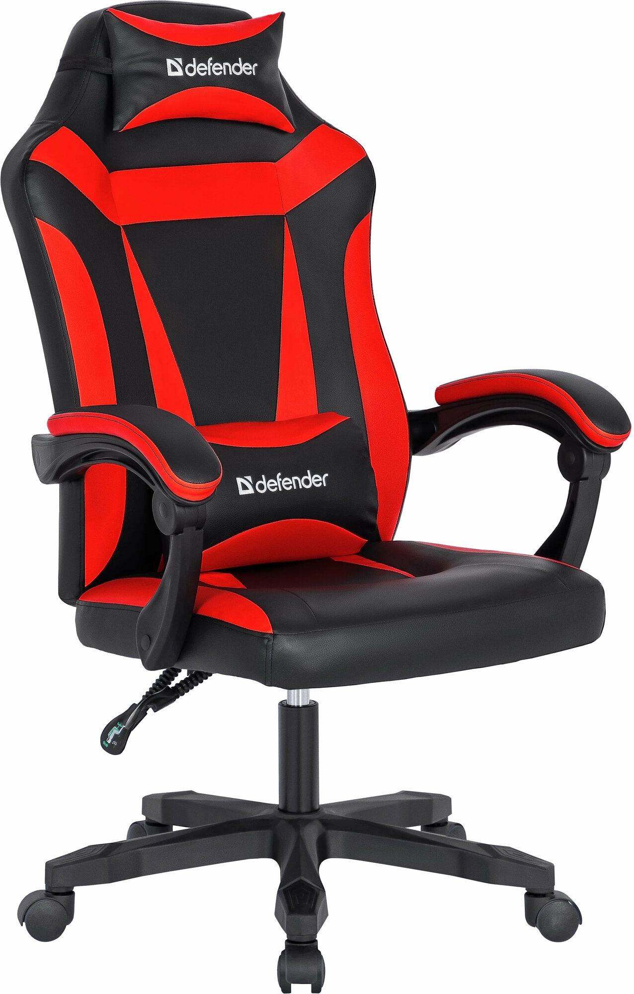 Игровое кресло / компьютерное кресло Defender Cruiser, 2 подушки, подножка