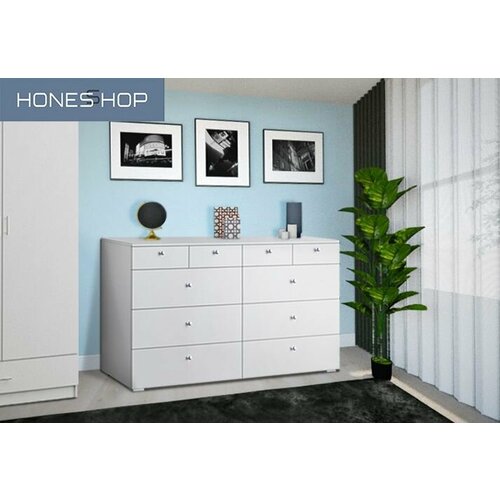 Комод Алан ЛДСП белый 120х45х120 27770₽