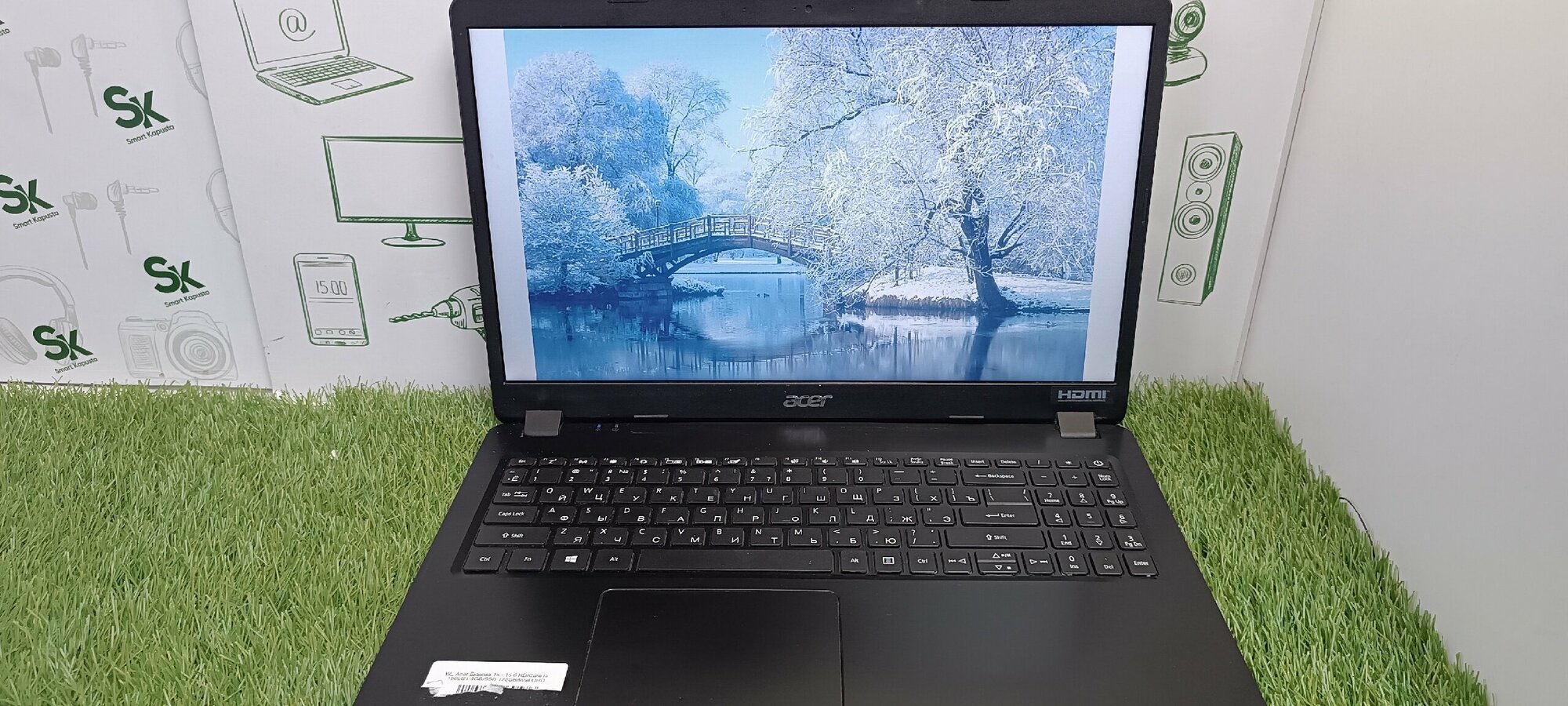 Ноутбук W_ Acer Extensa 15 - 15.6 HD/Core i3-1005G1/4GB/SSD 128GB/Intel UHD