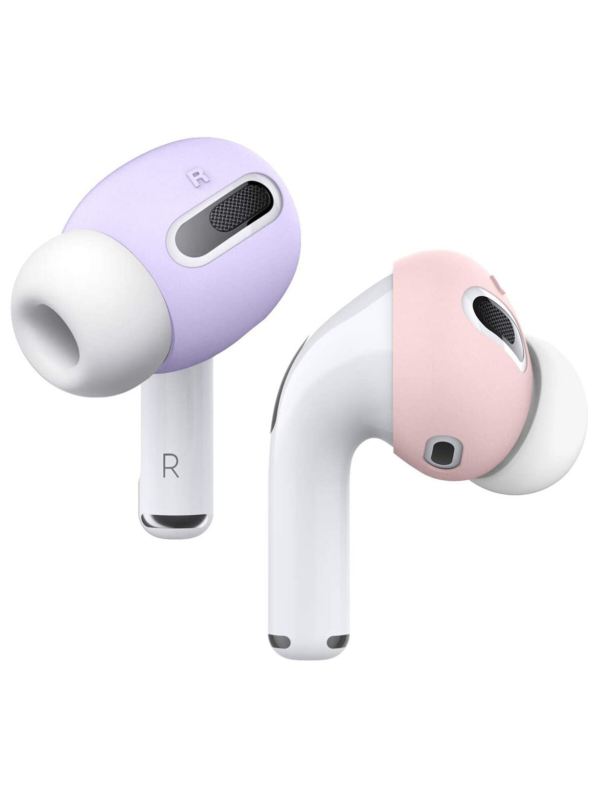 Elago для Airpods Pro 2 накладки на наушники Ear tips Cover Lovely pink/Lavender (2 sets), шт