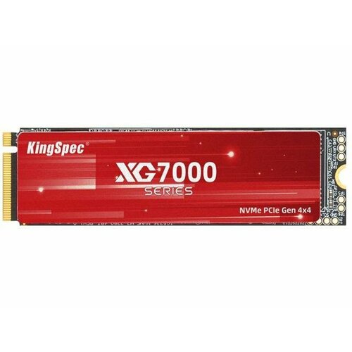 Внутренний твердотельный накопитель SSD M.2 KingSpec 1.0Tb XG7000 Series XG7000-1TB твердотельный накопитель kingspec 2 тб m 2 xg7000 2tb pro