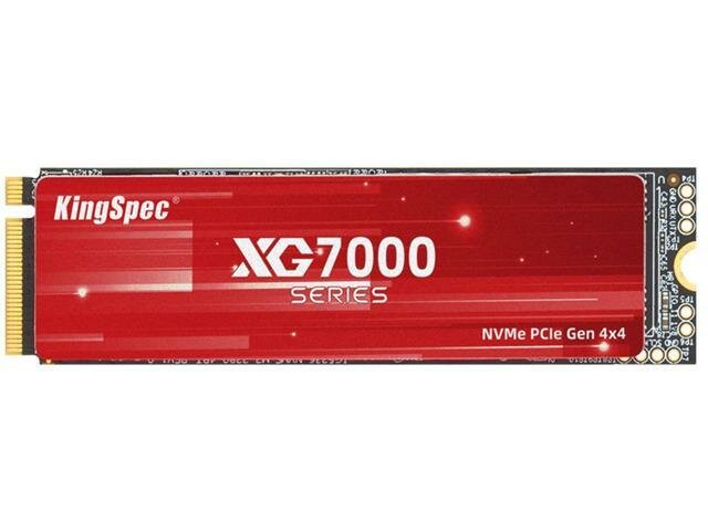 Внутренний твердотельный накопитель SSD M.2 KingSpec 1.0Tb XG7000 Series XG7000-1TB