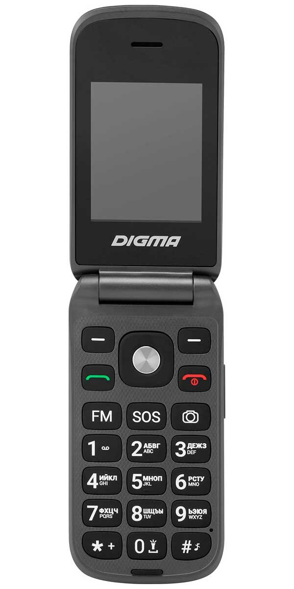 Сотовый телефон Digma VOX FS240, черный - фото №13