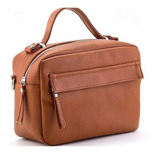 фото Сумка кросс-боди 90090223, фактура гладкая, горчичный сумки здесь