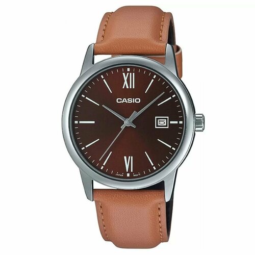 фото Наручные часы casio collection men mtp-v002l-5b3, коричневый