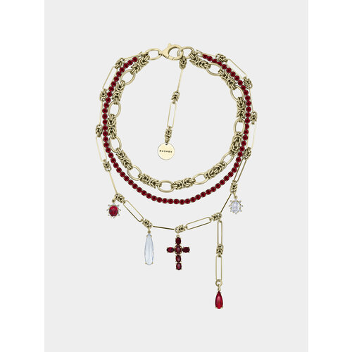 Колье RUSHEV, фианит, длина 50 см