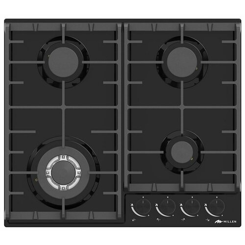 Встраиваемая газовая варочная панель Millen MGH 602 BL 2979000₽