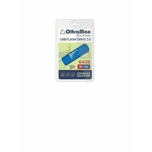 USB флеш накопитель OM-64GB-310-Blue