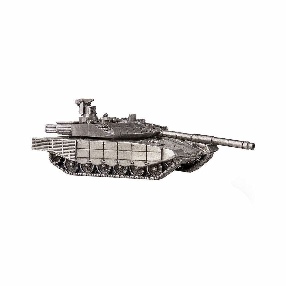 HeavyMetal.Toys Модель танка Т-90 МС из металла без подставки (1:100)