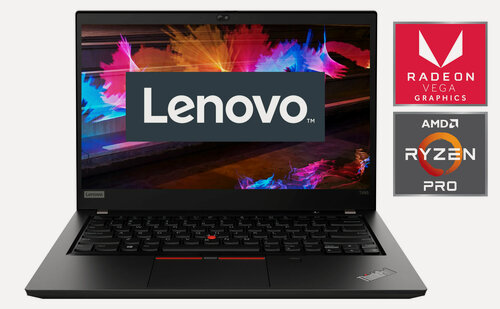 Изображение товара Ноутбук Lenovo THINKPAD T14 AMD Ryzen 7 PRO 4750U 2.1 ГГц, Память 16 ГБ, Диск SSD 512ГБ, AMD Radeon Vega 10