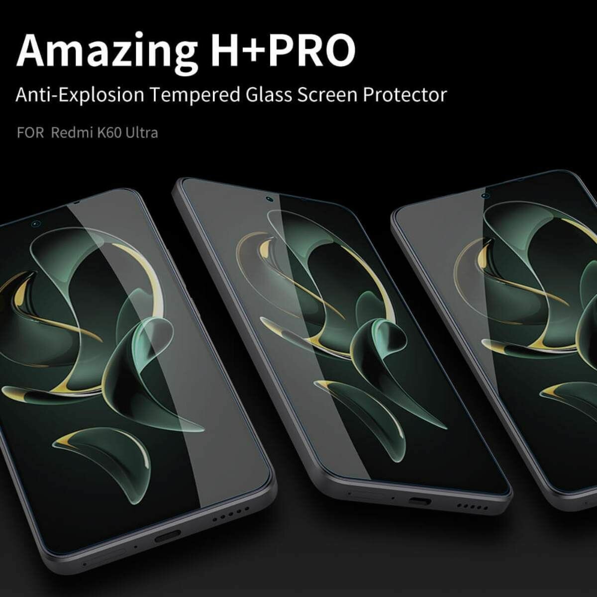 Защитное стекло Nillkin H+ PRO для Xiaomi 13T (Pro) (прозрачный) — фото 1