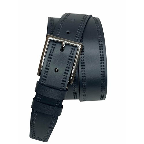 фото Ремень sergio manetti, размер 115-125, синий