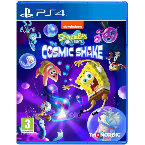 Игра PS4 - SpongeBob SquarePants. The Cosmic Shake (русские субтитры)