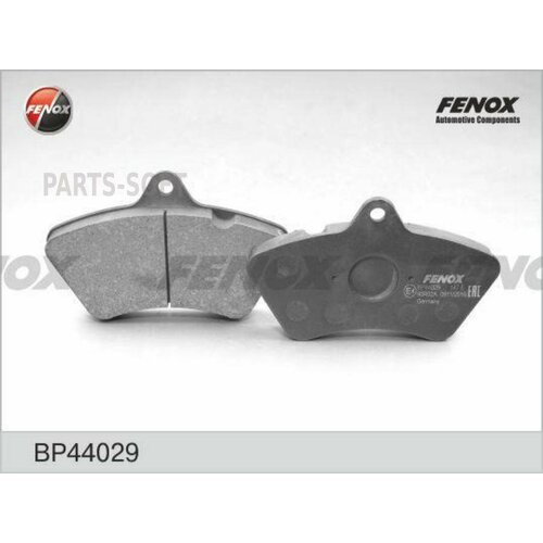 FENOX BP44029 колодки тормозные дисковые kassbohrer s210 knorr setra s215hd к-т 8шт 15220₽