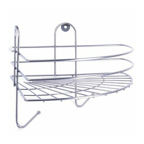 Полка угловая 1 секция хром 1029₽