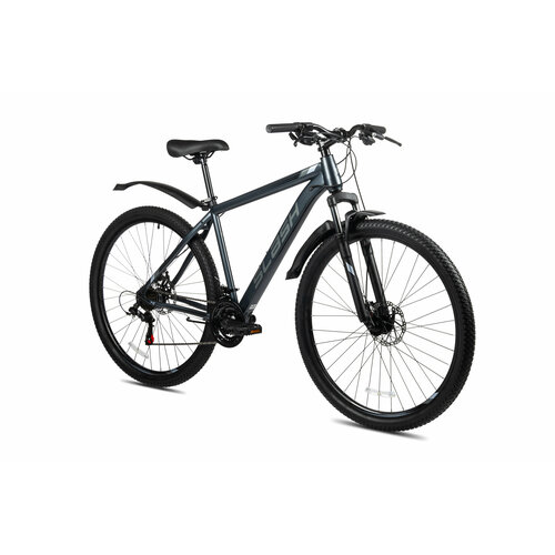Горный велосипед Slash Stream 29 (2024) черный, диаметр колес 27.5, 21 скорость, рама 19 ( рост 174-183 см)