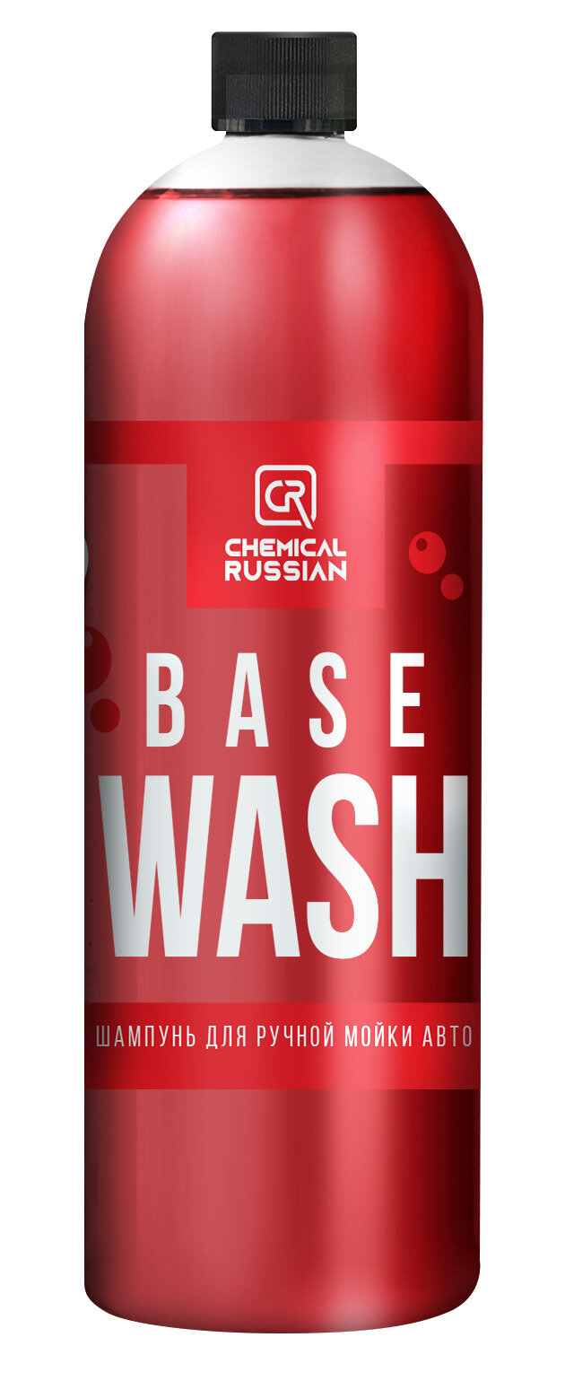 Шампунь для ручной мойки авто - Base Wash, 1 л, Chemical Russian