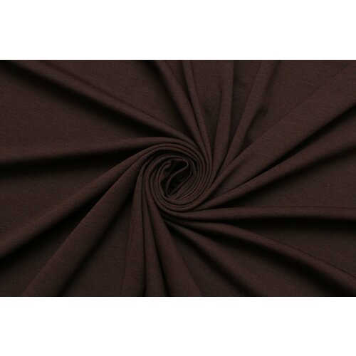 Ткань Трикотаж-стрейч серо-коричневый, тёмный, ш148см, 0,5 м